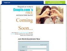 Tablet Screenshot of couple.com